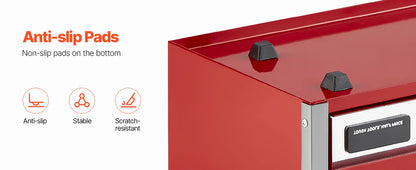 5-Drawer 8.6in Metal Tool Box
