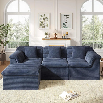 112" Modular Sectional Couch