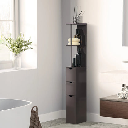 54" Tall Bathroom Linen Cabinet
