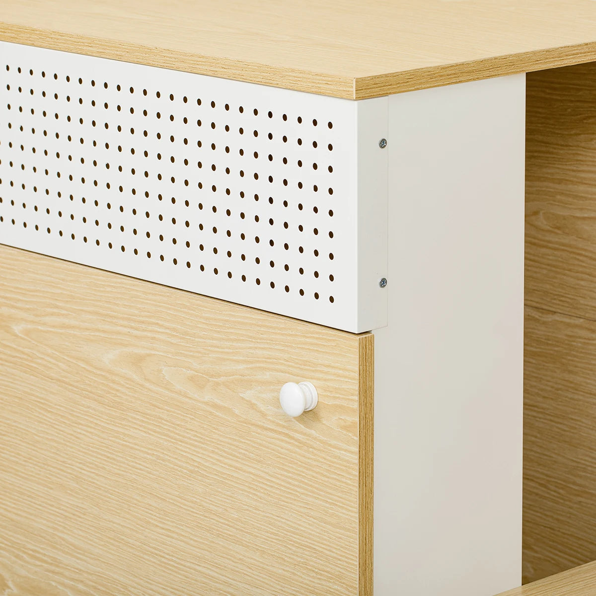 Cat Villa, Wooden Cat Litter Box Enclosure Cabinet