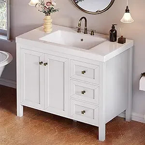 42" Bathroom Vanity with Sink