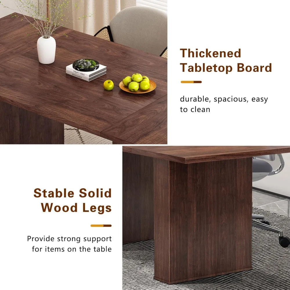 78 Inch Dining Table for Modern Farmhouse