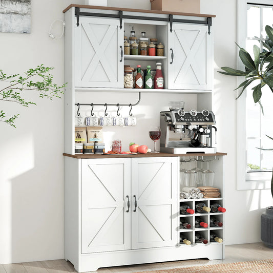 71" Kitchen Pantry Cabinet