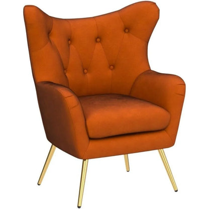 Home Velvet Accent Chair