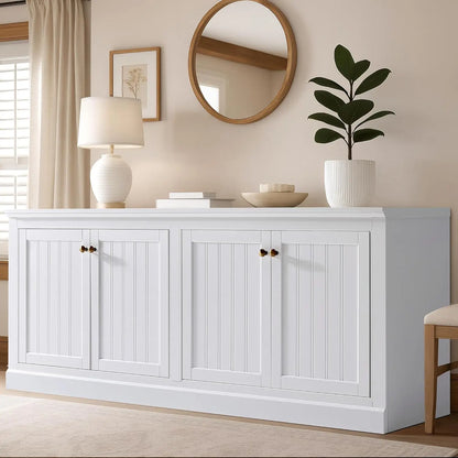 72" Sideboard Buffet Cabinet