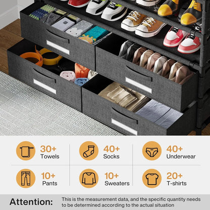 Bookshelf with Bins