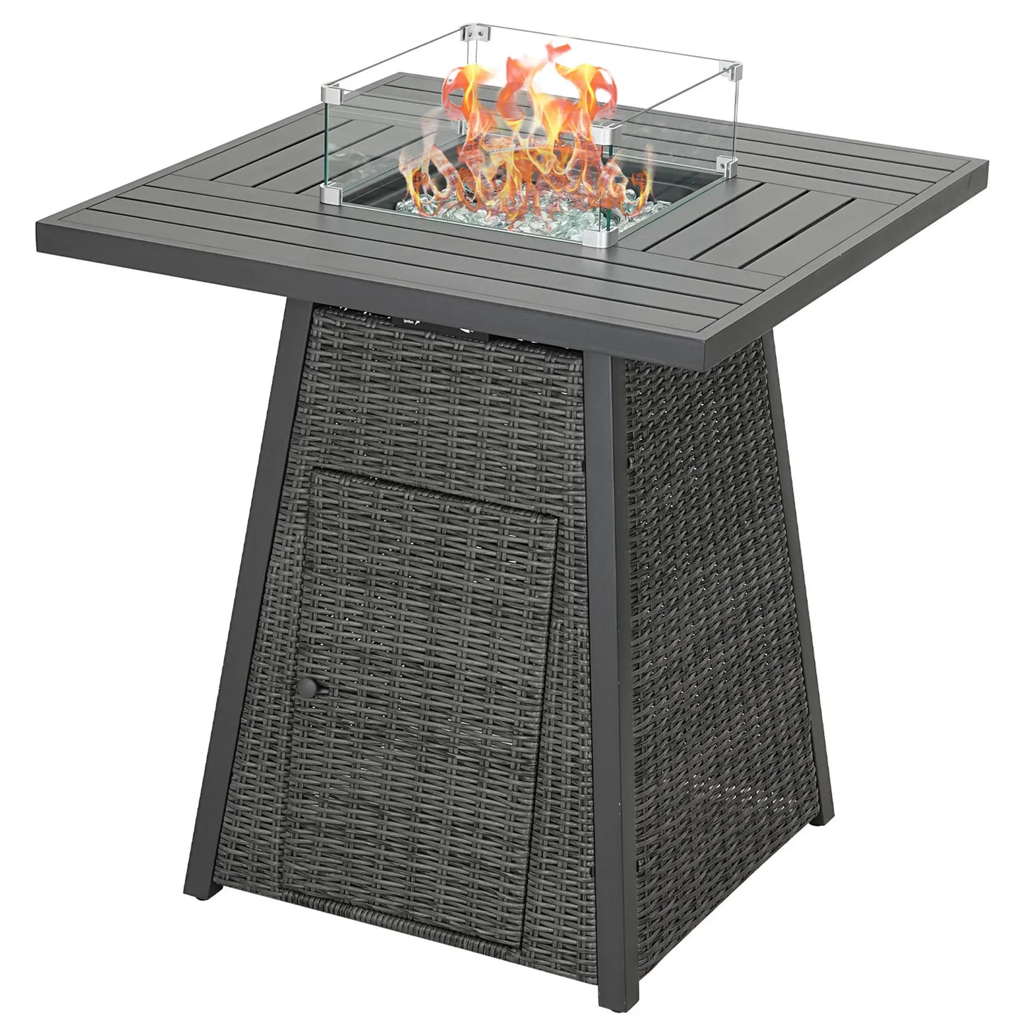 36" Square Fire Pit Table