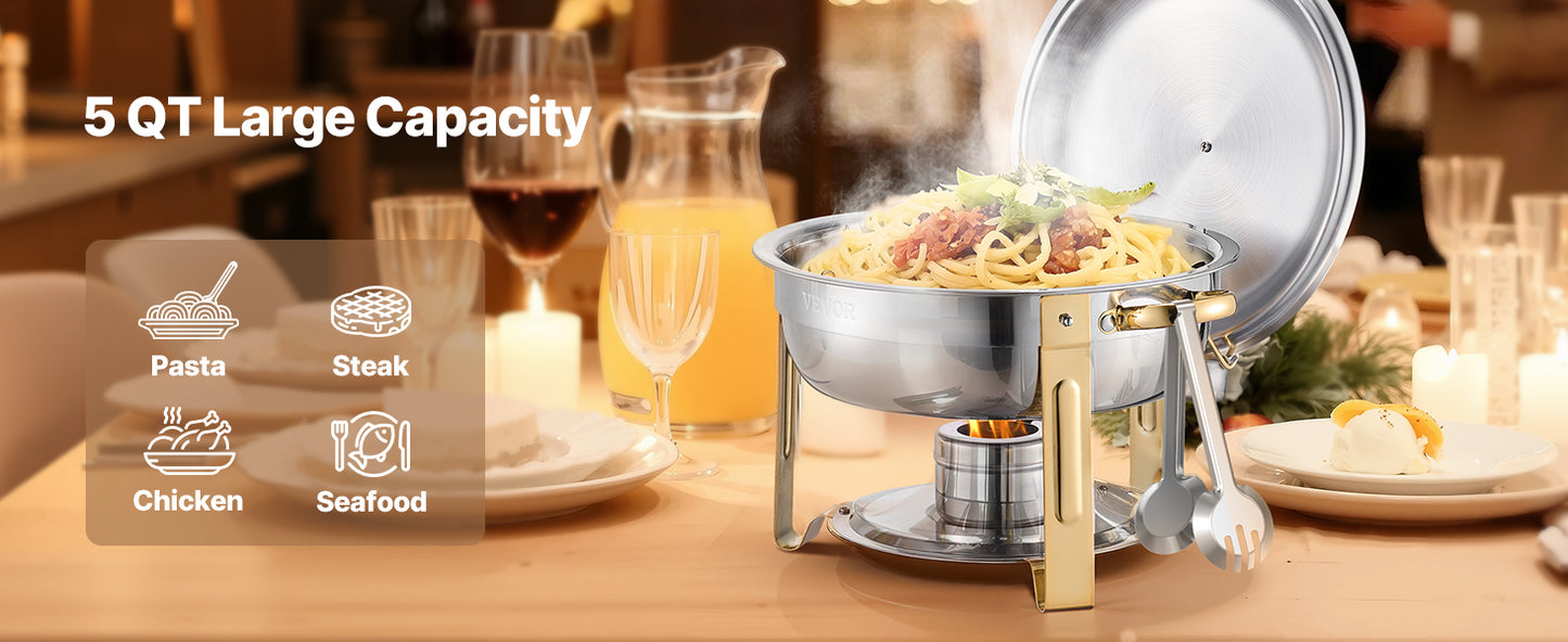 4 Pack Chafing Dish Buffet Set
