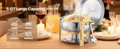 4 Pack Chafing Dish Buffet Set